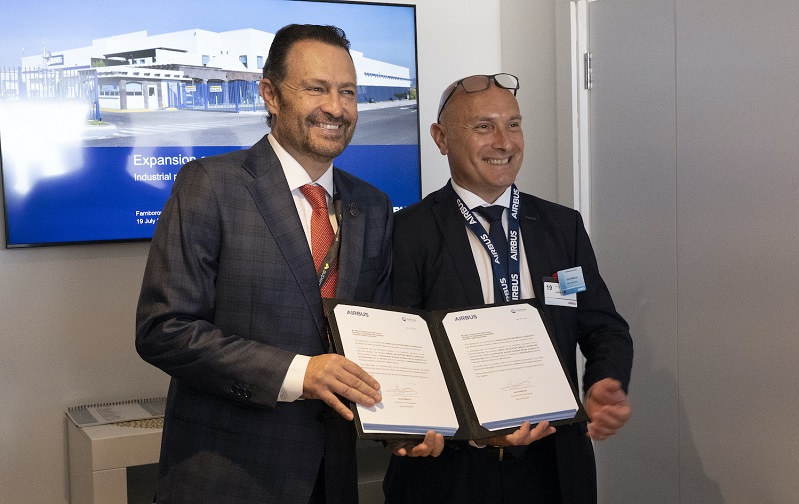 Airbus confirms expansion of its plant in Querétaro