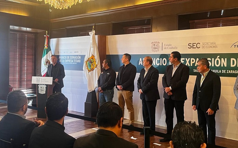 TitanX announces expansion in Coahuila to strengthen the automotive cluster in the Region