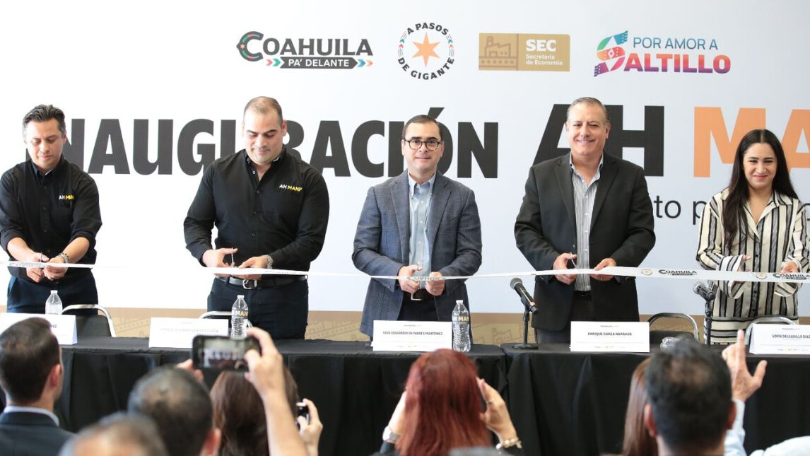 AH MANF Opens New Plant in Saltillo: $10M Investment and 250 Jobs by 2028