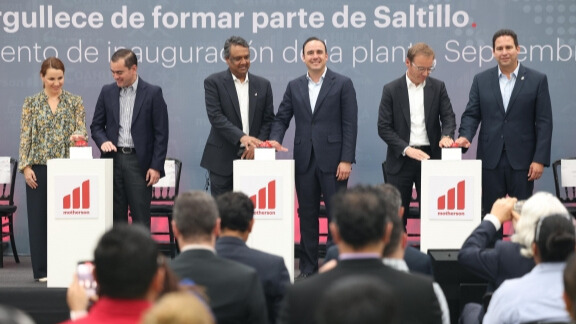 Motherson Invests MXN 280 Million in New Automotive Plant in Coahuila