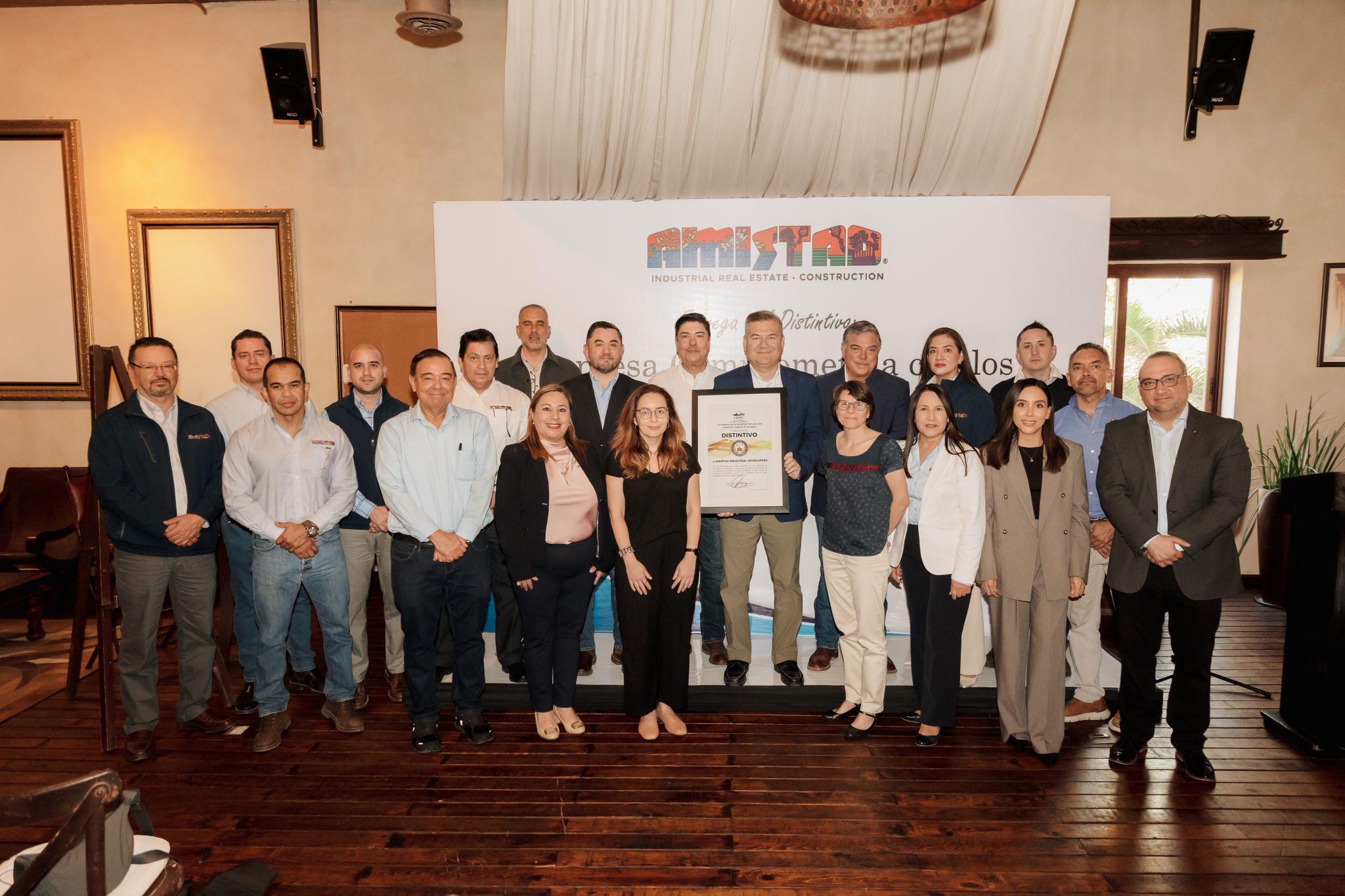 Amistad Industrial Developers Receives Human Rights Distinction for Promoting Inclusion