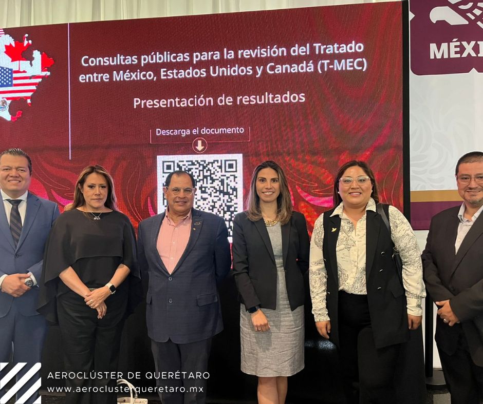 Aeroclúster de Querétaro Participates in USMCA Sector Dialogue Ahead of Treaty Review