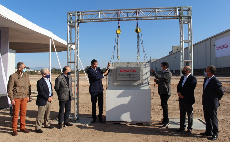 Draxton starts expansion of its plant in San Luis Potosí