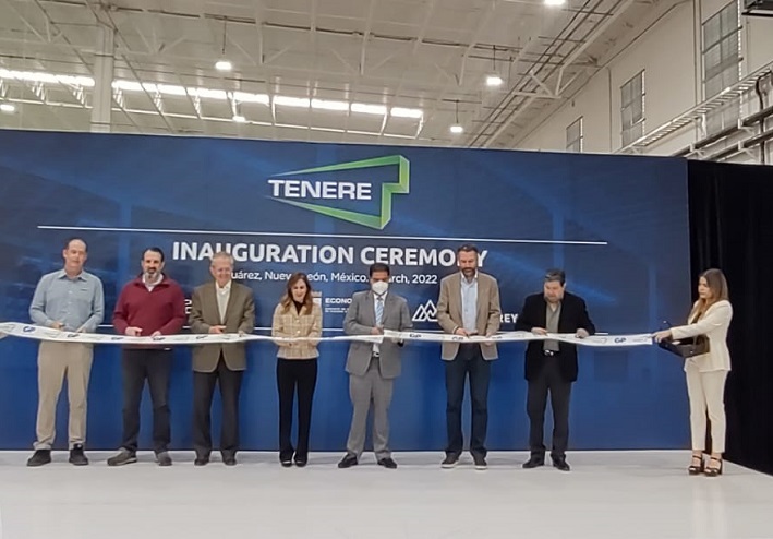 Tenere inaugurates plant in Nuevo León
