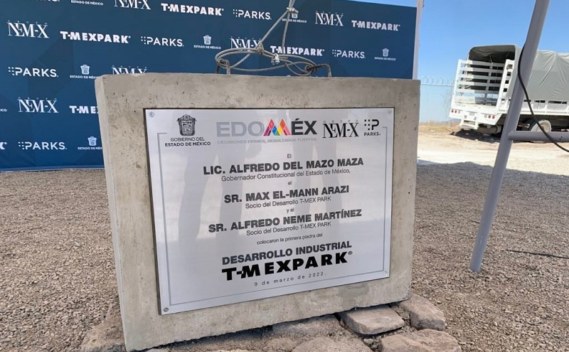 Construction begins on the T-MEXPARK logistics hub in the State of Mexico