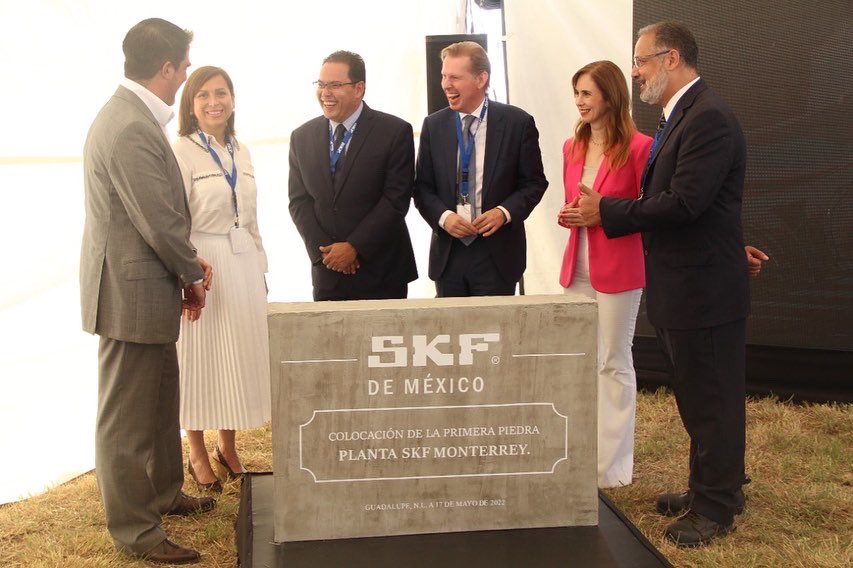 Construction begins on second SKF plant in Nuevo León