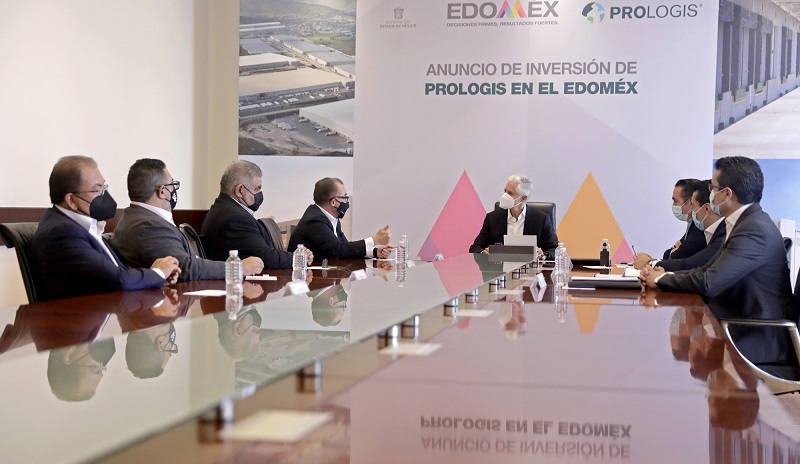 Prologis will build three industrial parks in the State of Mexico