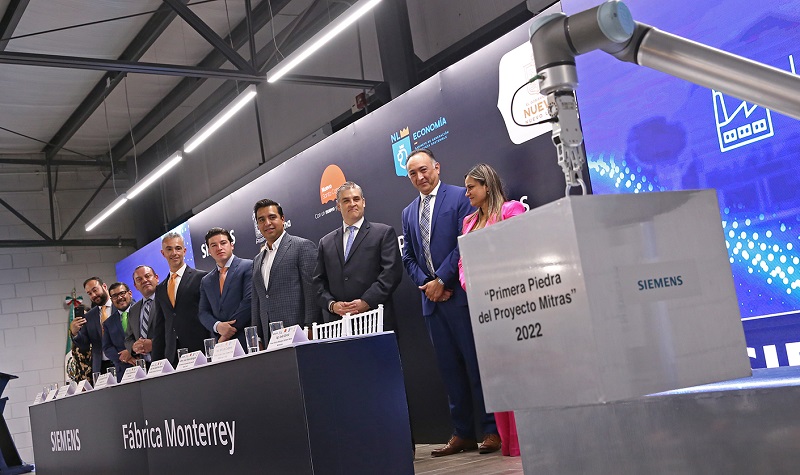 Siemens invests 955 million pesos in Nuevo León to build the Mitras Project