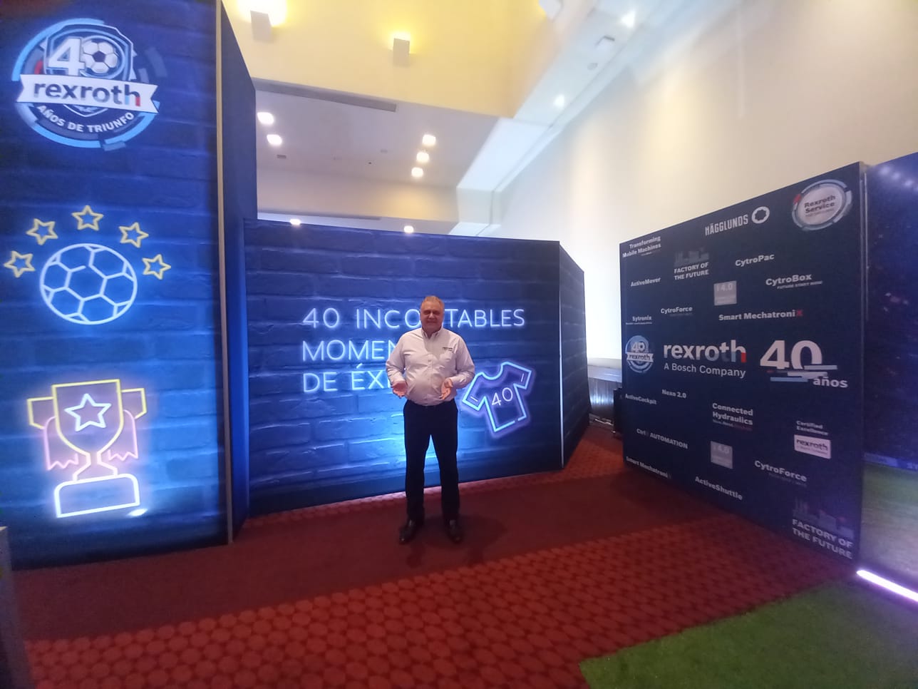 Bosch Rexroth celebrates 40 years of providing the industry with intelligent solutions