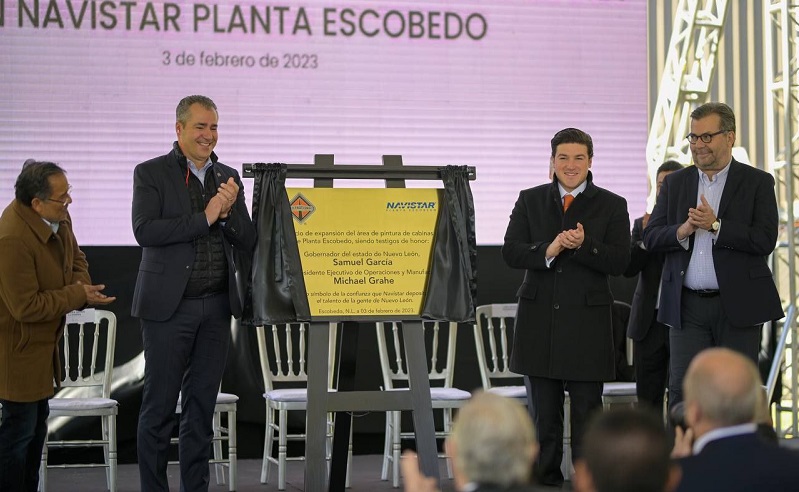 Navistar invests 120 million dollars to expand its plant in Nuevo León