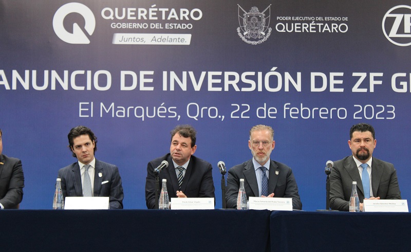 ZF Group announces investment of 240 mde in Querétaro