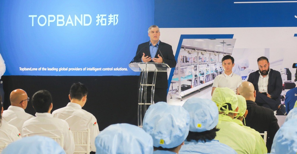 Chinese Company Topband unveils $35 million plant in Nuevo León, creating 300 jobs