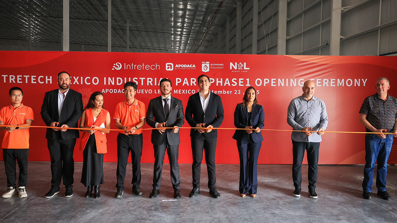 Intretech Opens Plant in Nuevo León with USD 100 Million Investment