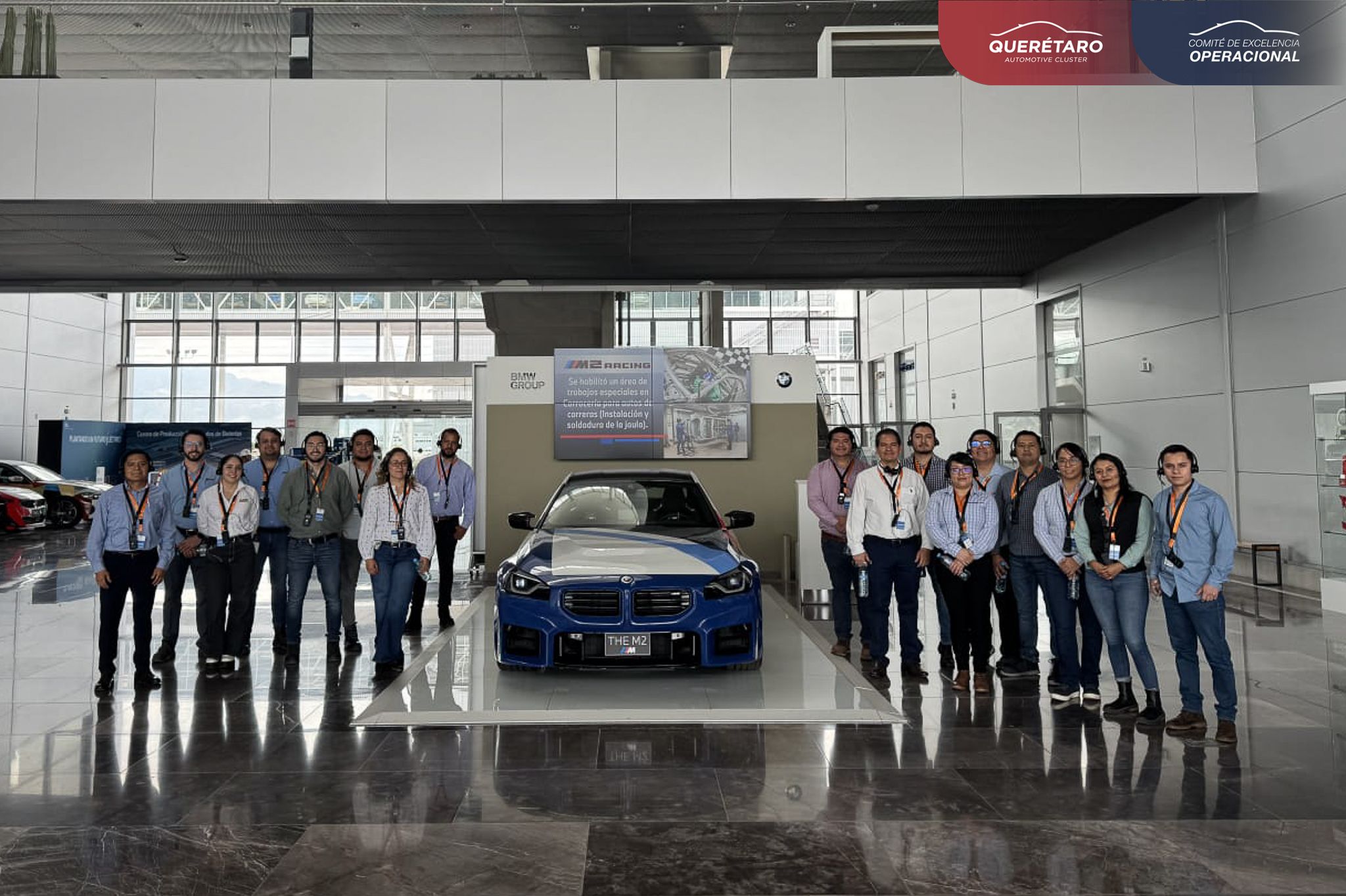 Querétaro Automotive Cluster Explores Advanced Manufacturing at BMW San Luis Potosí Plant