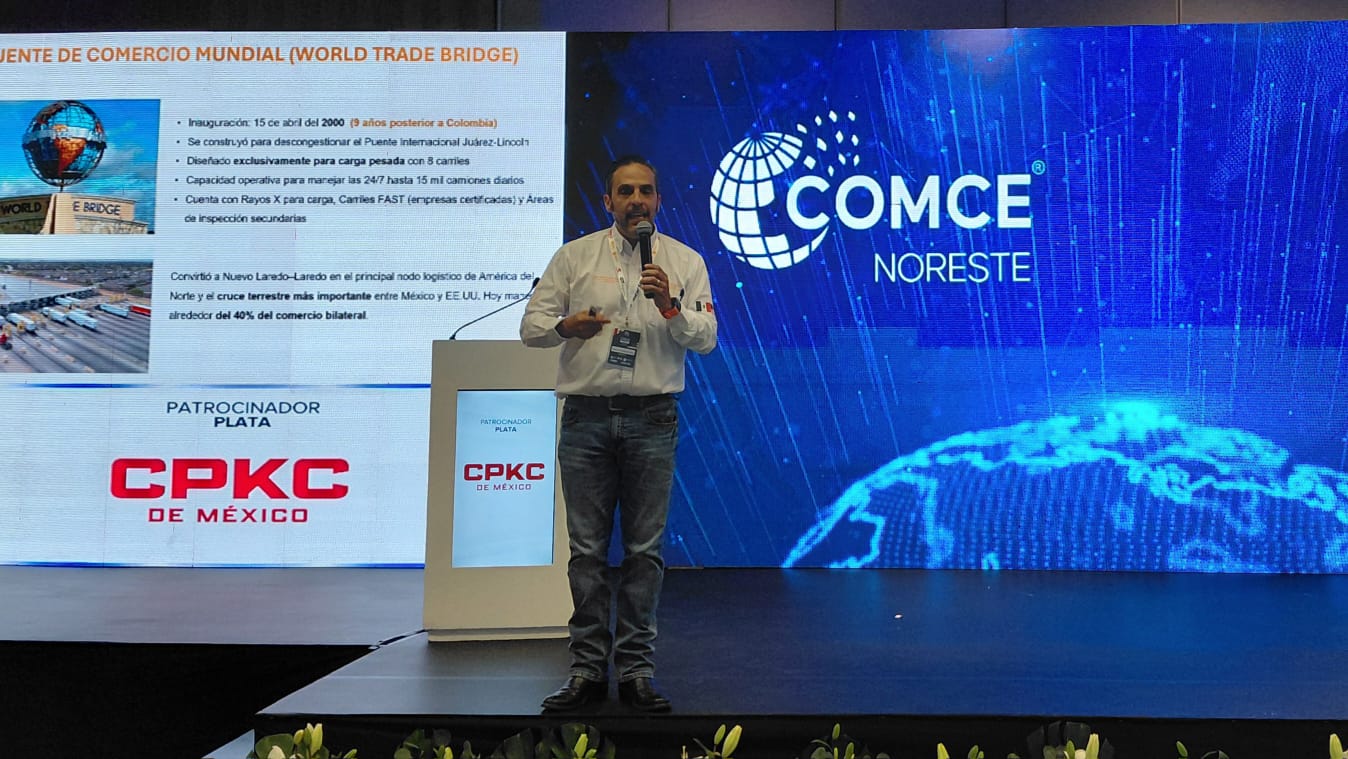 Puerto Colombia, Nuevo León, promotes logistics model to reduce time and costs at the U.S. border