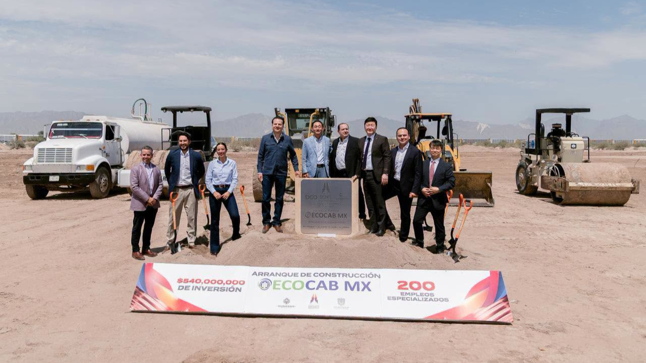 EcoCab to Invest MXN 540 Million to Establish Its Third Plant in Durango